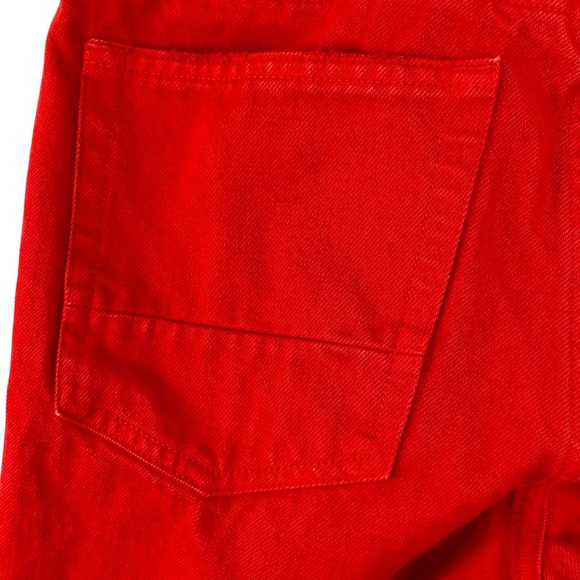 Golden Goose Red Mid-Rise Jeans - Picture 10 of 16